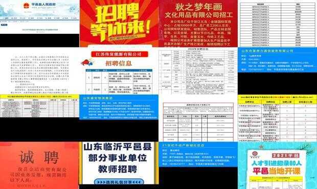 平邑司机招聘信息全面概览